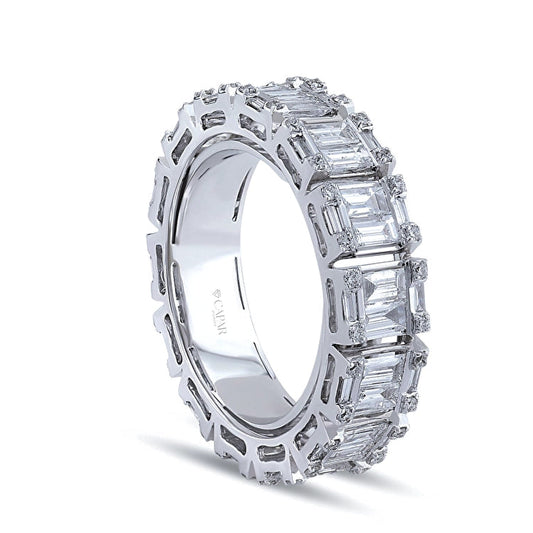 1,55 Karat Baget Tamtur Pırlanta Yüzük Capar Diamond