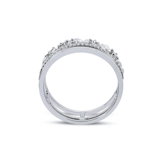 0,21 Karat Baget Pırlanta Tasarım Yüzük Capar Diamond