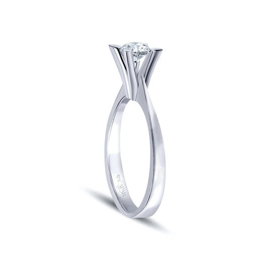 0.45 Karat Pırlanta Tektaş Yüzük Capar Diamond