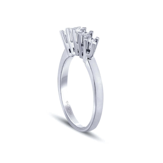 0.15 Karat Pırlanta Beştaş Yüzük Capar Diamond