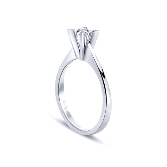 0.15 Karat Pırlanta Tektaş Yüzük Capar Diamond
