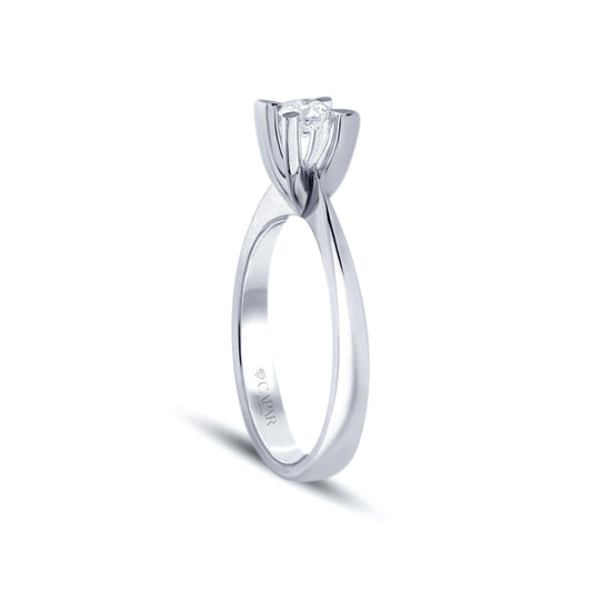0.15 Karat Pırlanta Tektaş Yüzük Capar Diamond