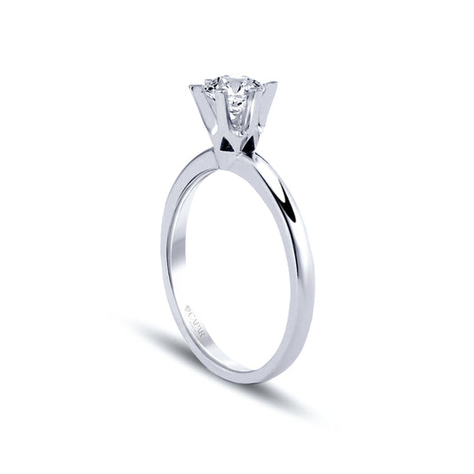 0.50 Karat Pırlanta Altı Tırnak Tektaş Yüzük Capar Diamond