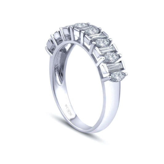 0.71 Karat Pırlanta Baget Yüzük Capar Diamond
