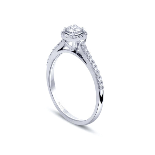 0.32 Karat Pırlanta Tektaş Yüzük Capar Diamond