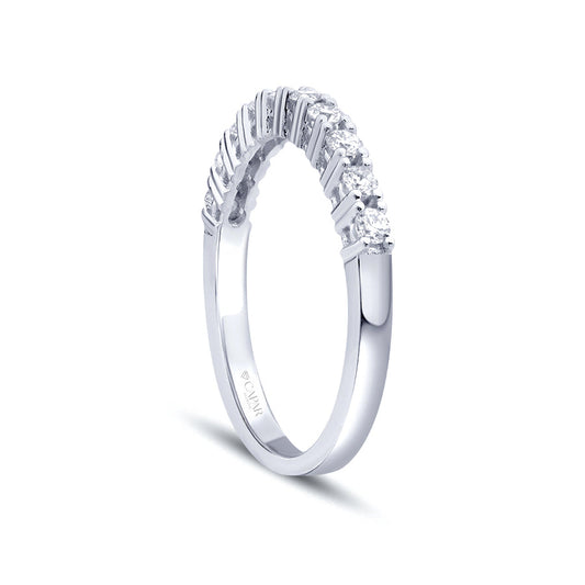 0.34 Karat Pırlanta Yarımtur Yüzük Capar Diamond