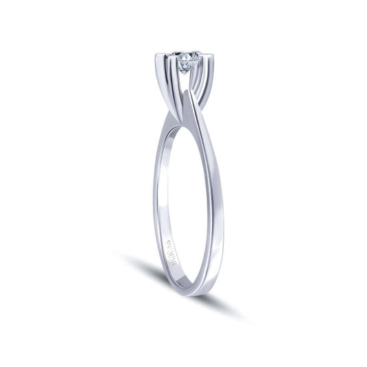 0.10 Karat Pırlanta Tektaş Yüzük Capar Diamond