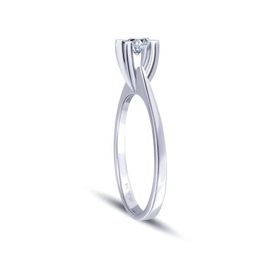 0.20 Karat Pırlanta Tektaş Yüzük Capar Diamond