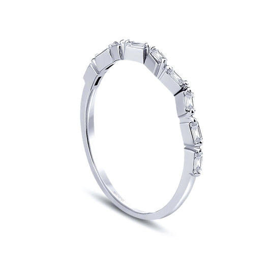0.20 Karat Pırlanta Baget Yüzük Capar Diamond