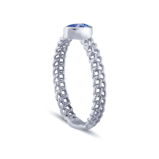 0.25 Karat Safir Yüzük Capar Diamond