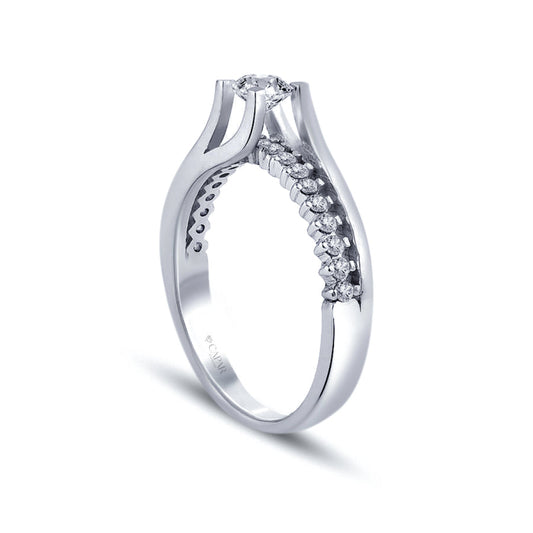 0.45 Karat Pırlanta Tektaş Yüzük Capar Diamond