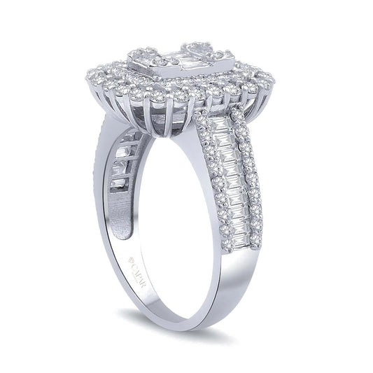 1.60 Karat Baget Pırlanta Yüzük Capar Diamond