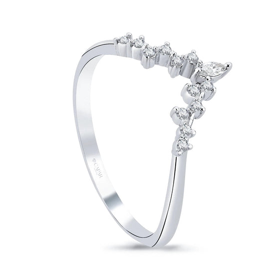 0.13 Karat Pırlanta Tasarım Yüzük Capar Diamond