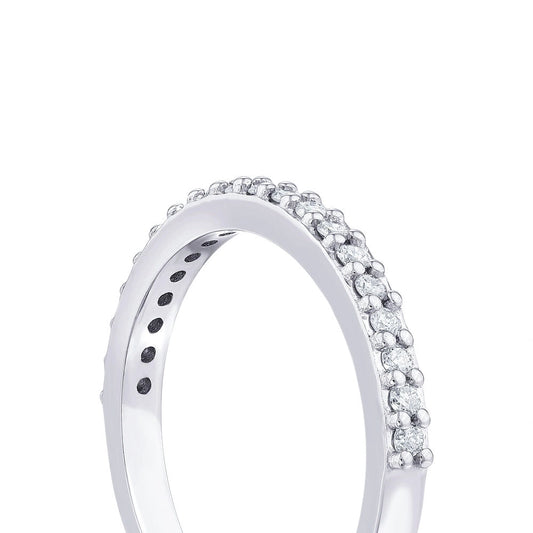 0.80 Karat Pırlanta Yarım Tur Yüzük Capar Diamond