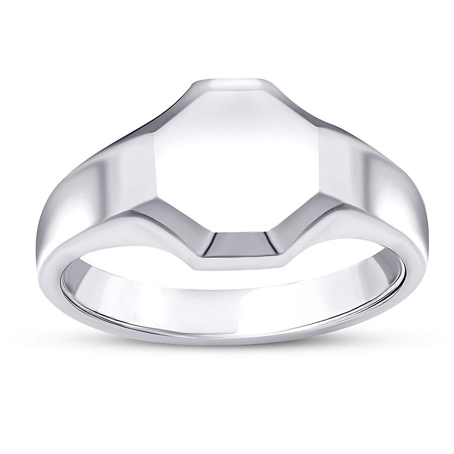 Altın Minimal Erkek Yüzük Capar Diamond