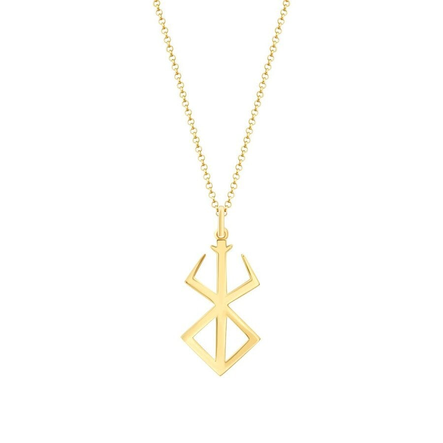 Altın Viking Erkek Kolye Capar Diamond