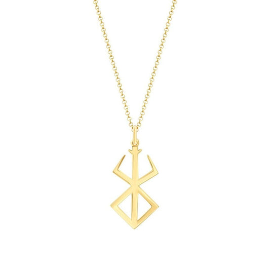 Altın Viking Erkek Kolye Capar Diamond
