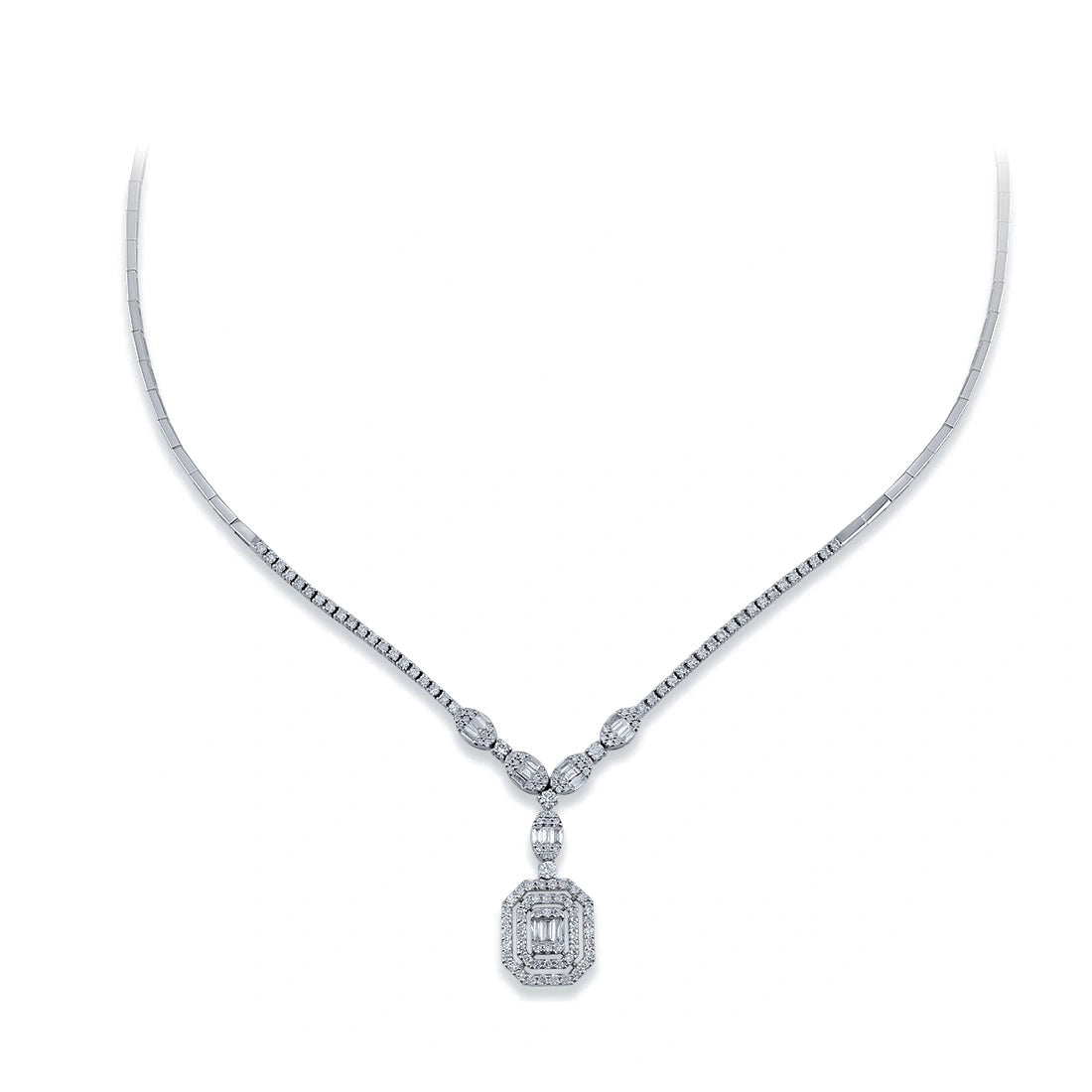 1,46 Karat Pırlanta Gerdanlık Capar