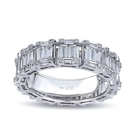1,55 Karat Baget Tamtur Pırlanta Yüzük Capar Diamond
