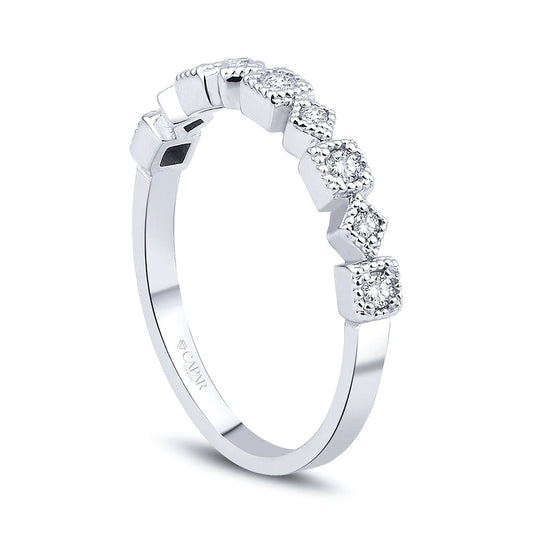0.15 Karat Pırlanta Yarım Tur Yüzük Capar Diamond