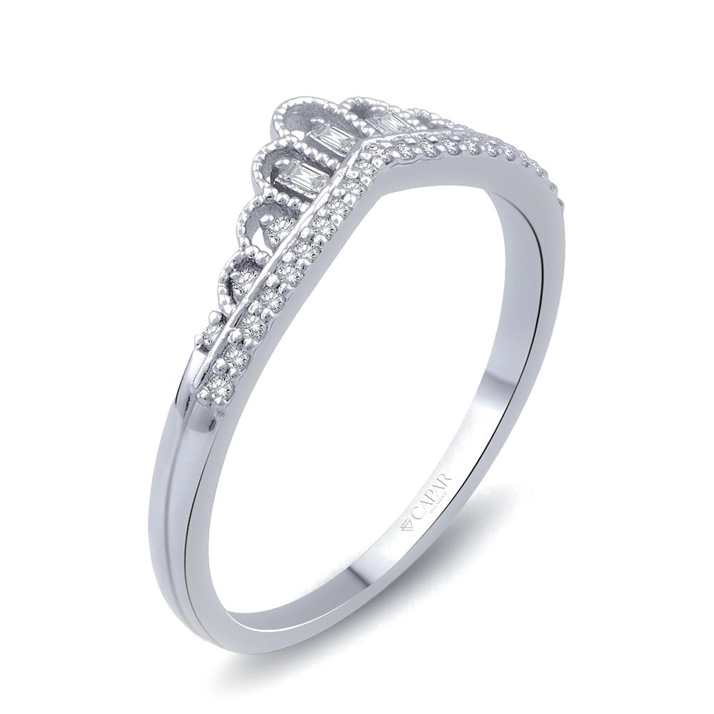 0.15 Karat Baget Pırlanta Yüzük Capar Diamond