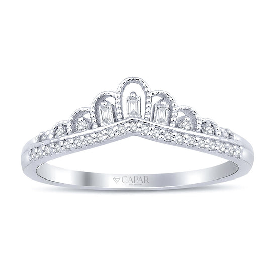0.15 Karat Baget Pırlanta Yüzük Capar Diamond