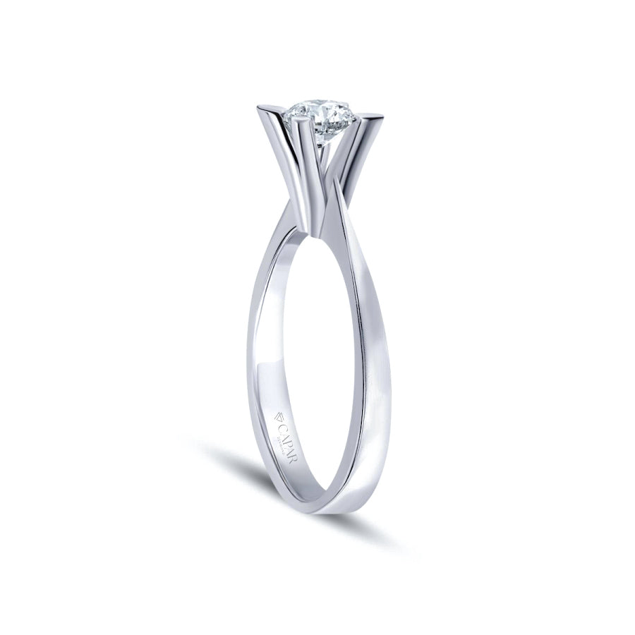 0.45 Karat Pırlanta Tektaş Yüzük Capar Diamond