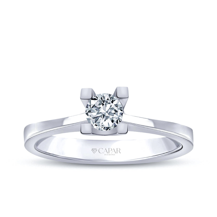 0.35 Karat Pırlanta Tektaş Yüzük Capar Diamond