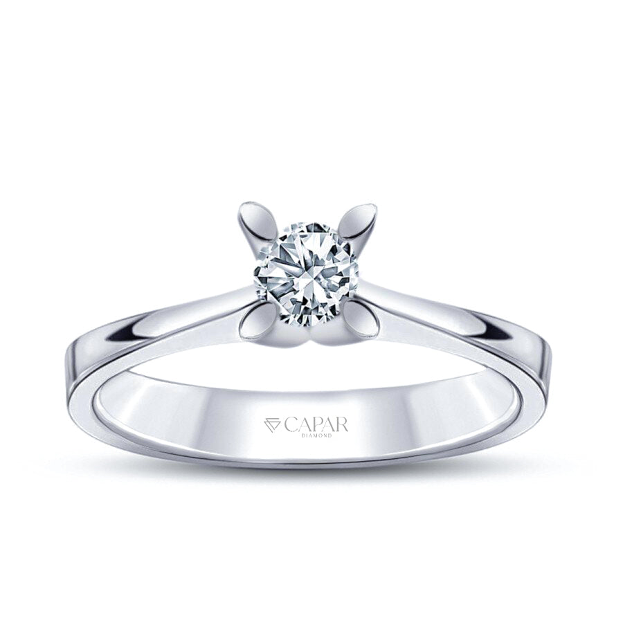 0.15 Karat Pırlanta Tektaş Yüzük Capar Diamond
