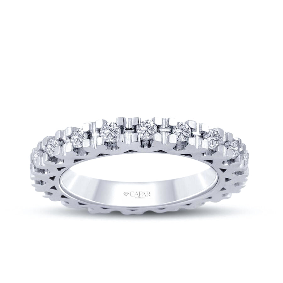 0.84 Karat Pırlanta Tamtur Yüzük Capar Diamond