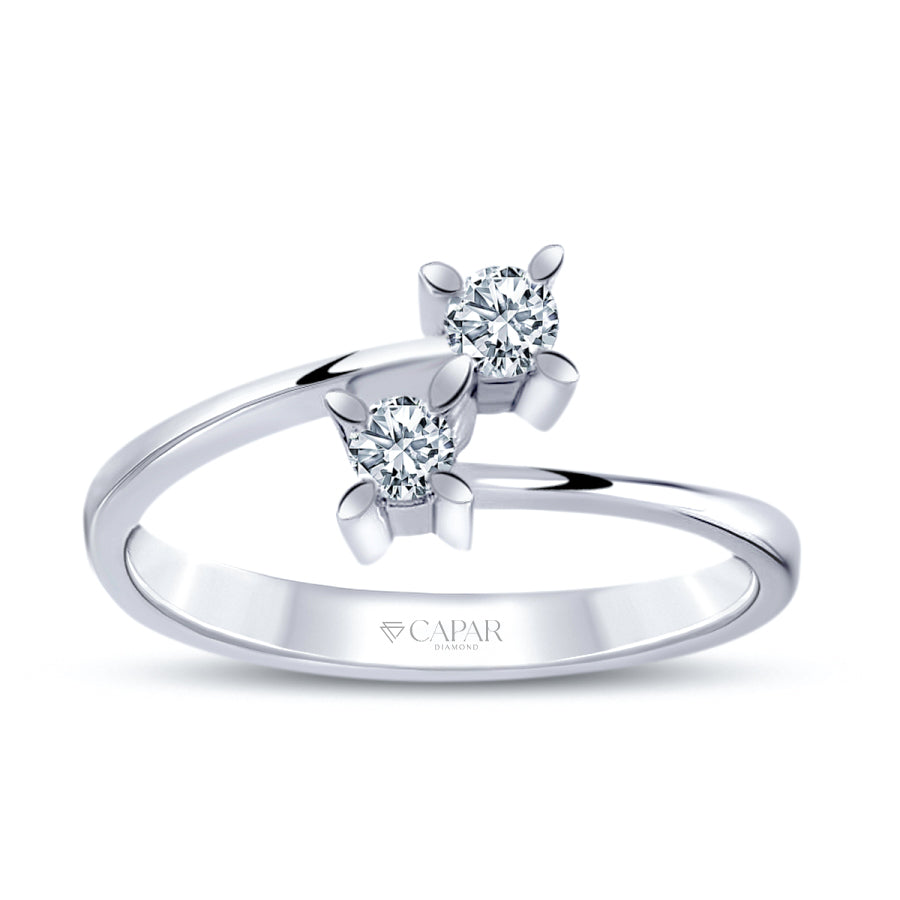 0.16 Karat Pırlanta Tektaş Yüzük Capar Diamond