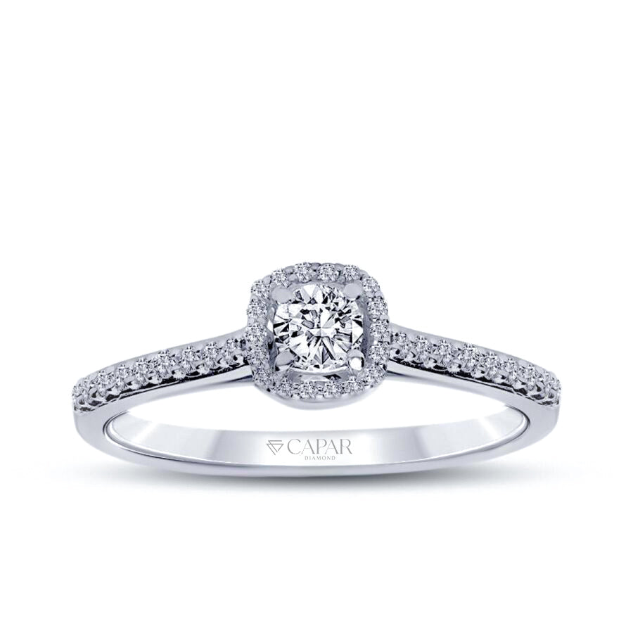 0.51 Karat Pırlanta Tektaş Yüzük Capar Diamond
