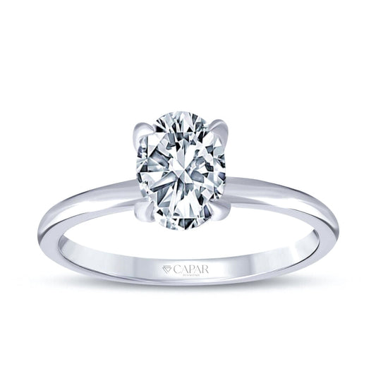 1.02 Karat Pırlanta Oval Tektaş Yüzük Capar Diamond