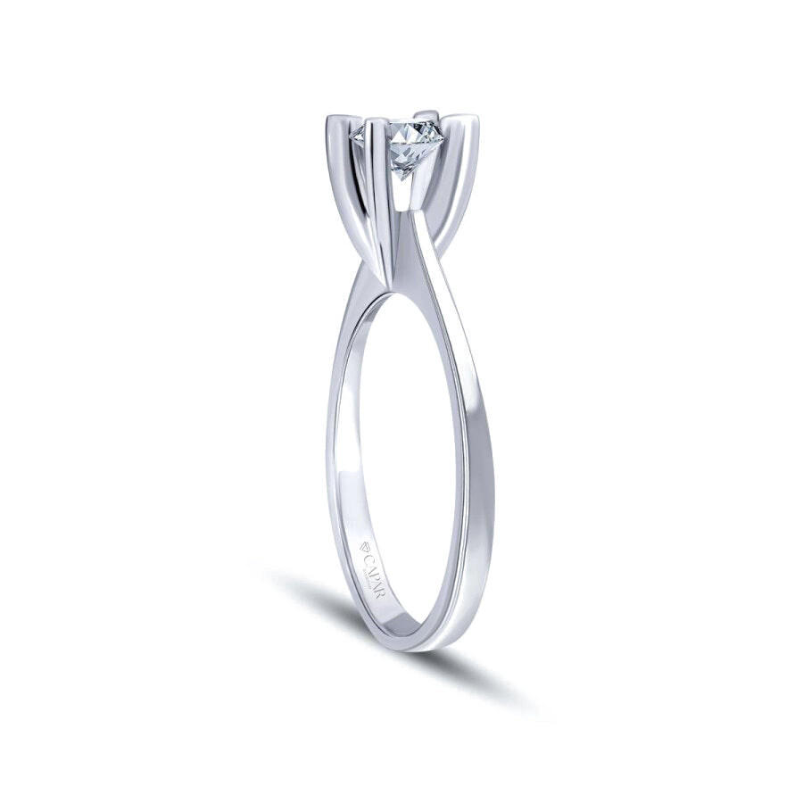 0.50 Karat Pırlanta Tektaş Yüzük Capar Diamond