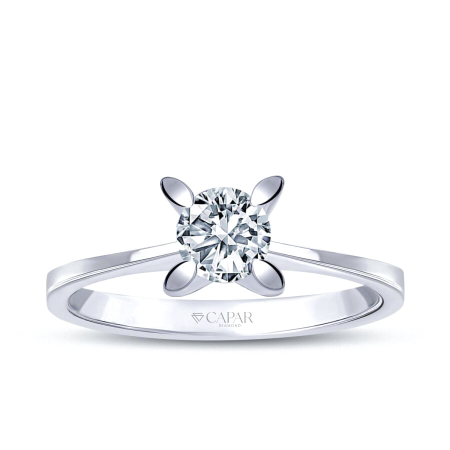 0.50 Karat Pırlanta Tektaş Yüzük Capar Diamond
