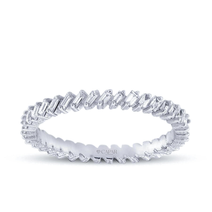 0.33 Karat Pırlanta Baget Tamtur Yüzük Capar Diamond