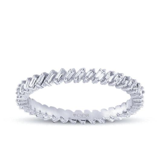 0.33 Karat Pırlanta Baget Tamtur Yüzük Capar Diamond