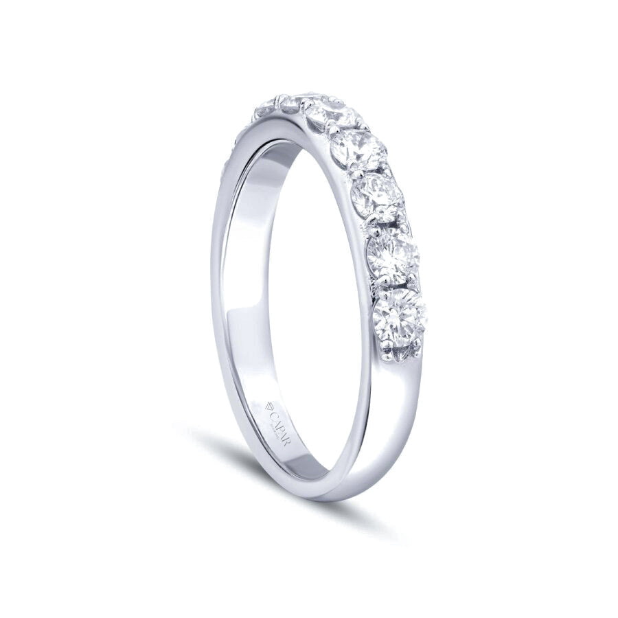 1.00 Karat Pırlanta Yarımtur Yüzük Capar Diamond