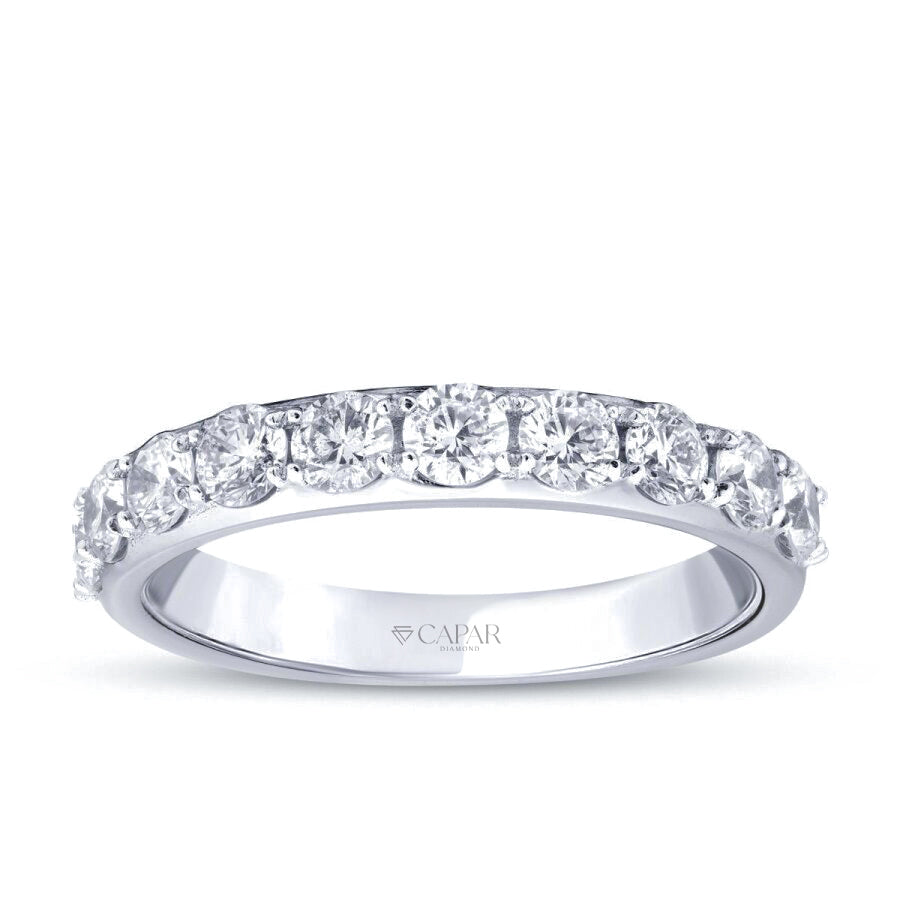 1.00 Karat Pırlanta Yarımtur Yüzük Capar Diamond