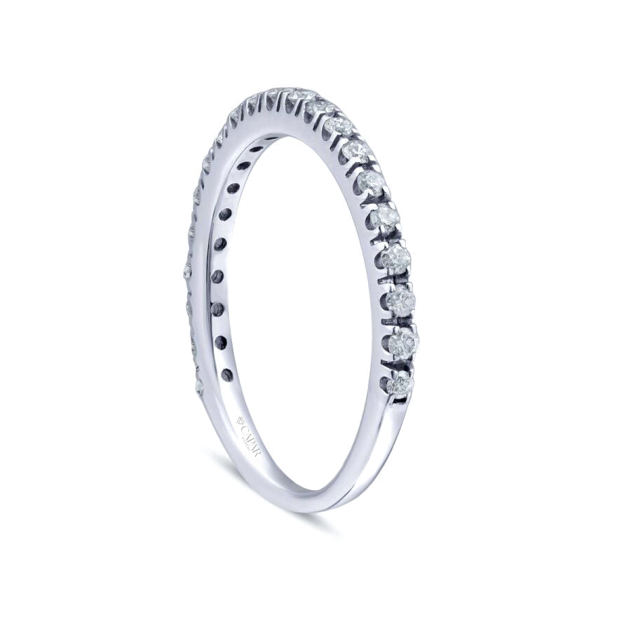 0.51 Karat Pırlanta Yarımtur Yüzük Capar Diamond