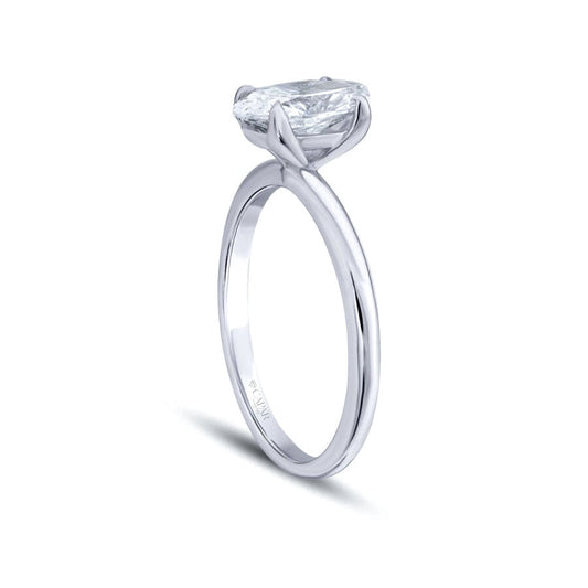 1.17 Karat Pırlanta Oval Tektaş Yüzük Capar Diamond