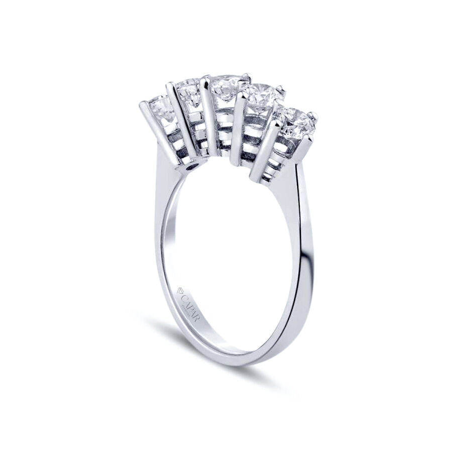 1.16 Karat Pırlanta Beştaş Yüzük Capar Diamond