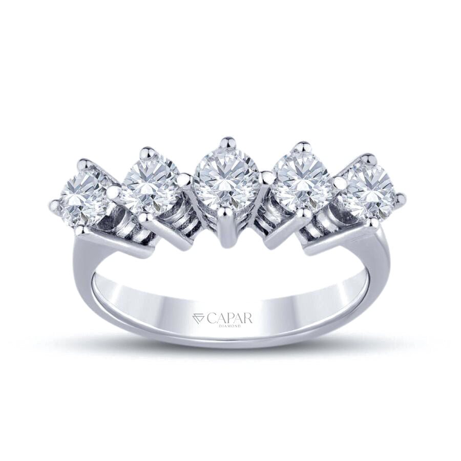 1.16 Karat Pırlanta Beştaş Yüzük Capar Diamond