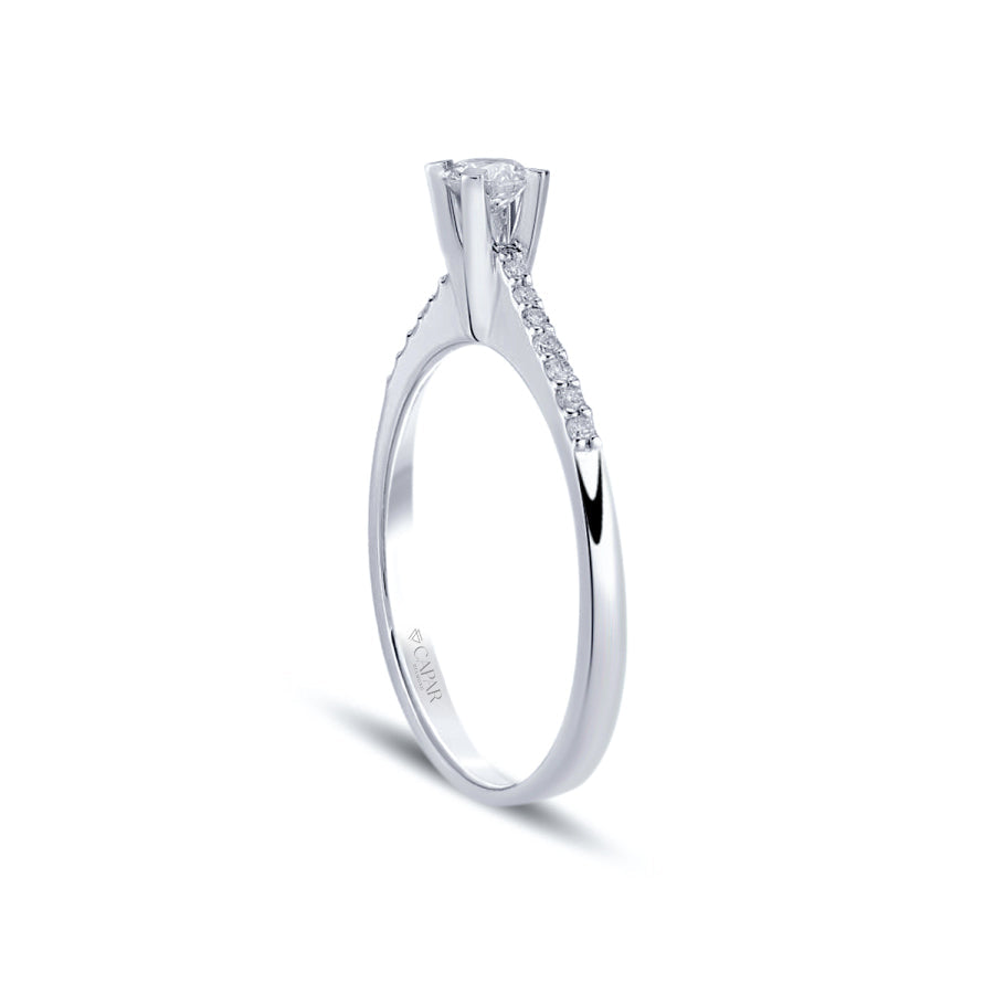 0.40 Karat Pırlanta Tektaş Yüzük Capar Diamond