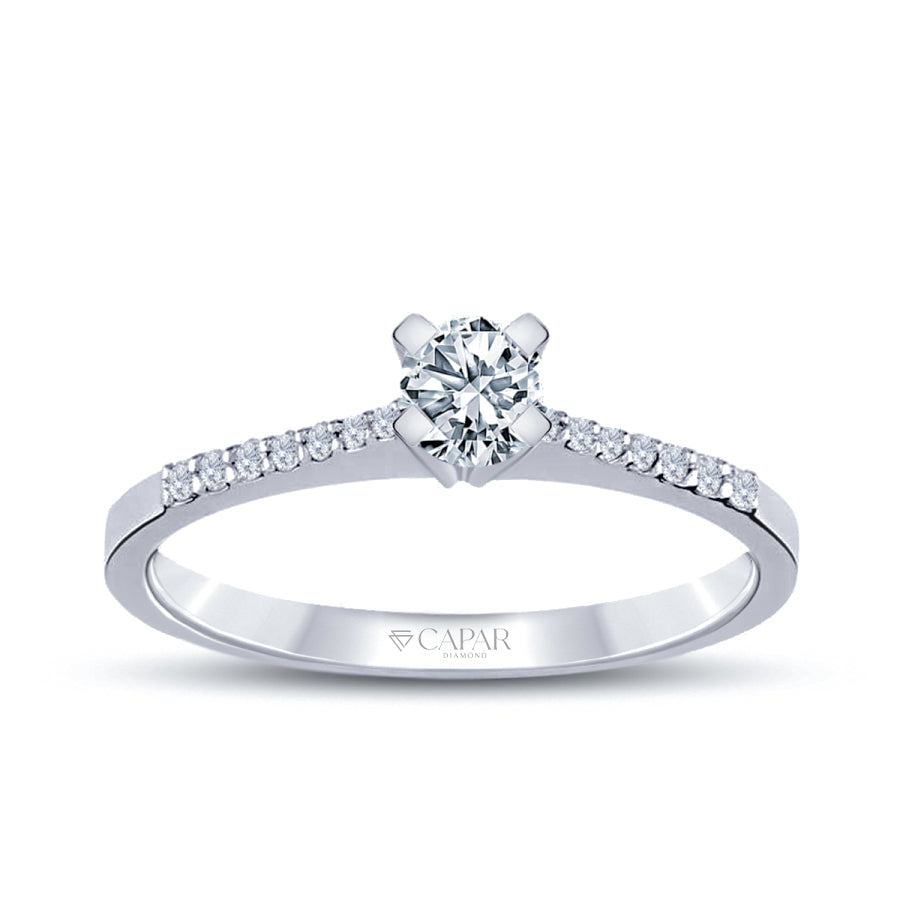 0.40 Karat Pırlanta Tektaş Yüzük Capar Diamond