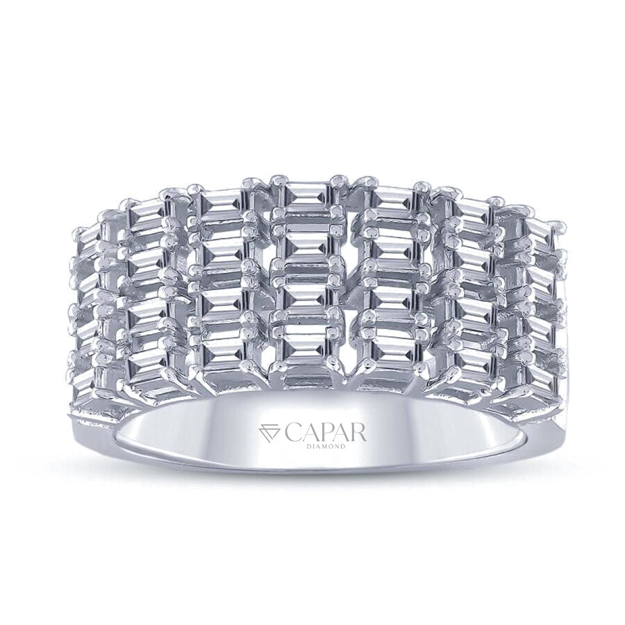 0.49 Karat Pırlanta Baget Yüzük Capar Diamond