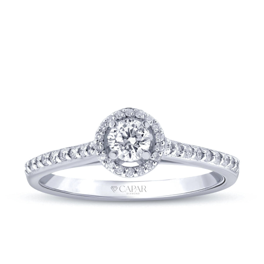 0.41 Karat Pırlanta Tektaş Yüzük Capar Diamond