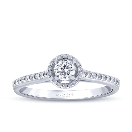 0.41 Karat Pırlanta Tektaş Yüzük Capar Diamond