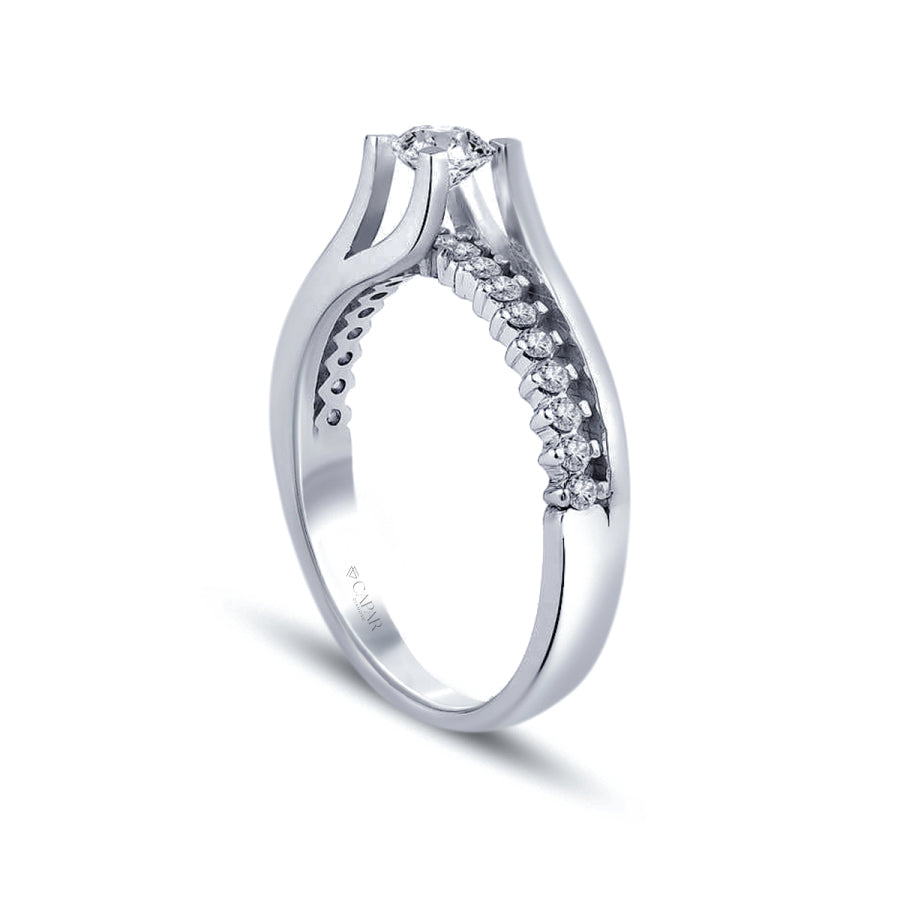 0.45 Karat Pırlanta Tektaş Yüzük Capar Diamond