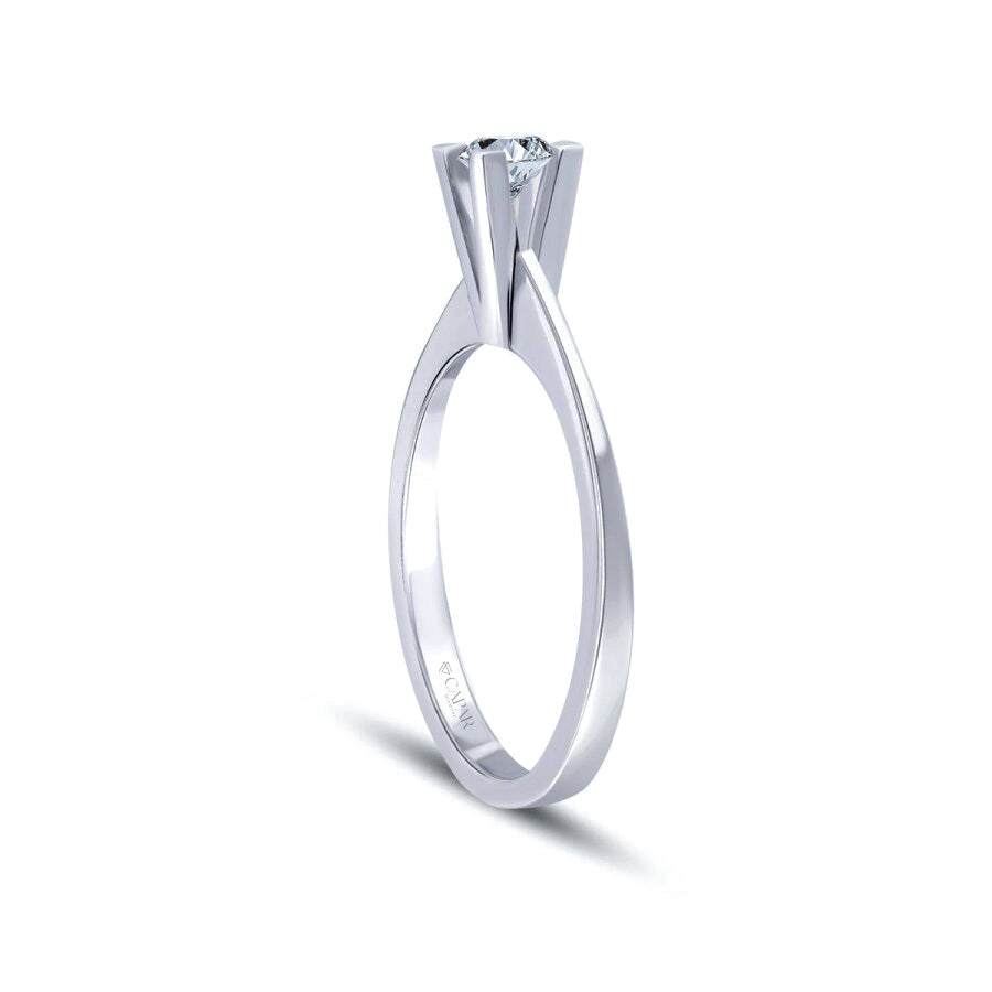 0.20 Karat Pırlanta Tektaş Yüzük Capar Diamond